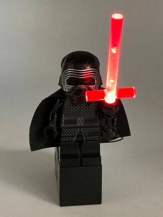 Kylo Ren LED Light-Up Lightsaber, Battery Operated, LSB-KR Custom Parts United Brick Co®