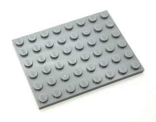 Plate 6x8, Part# 3036 Part LEGO® Light Bluish Gray  