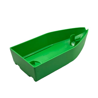 Boat, Hull Unitary 16x8, Base, Part# 28533 Part LEGO® Bright Green Very Good