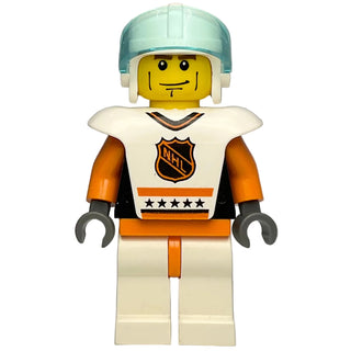 Hockey Player F, hky006 - LEGO® Hockey Minifigure