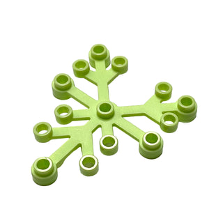 Plant Leaves 6x5, Part# 2417 Part LEGO® Yellowish Green 1 Part