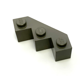 Brick, Modified Facet 3x3, Part# 2462 Part LEGO® Dark Gray  