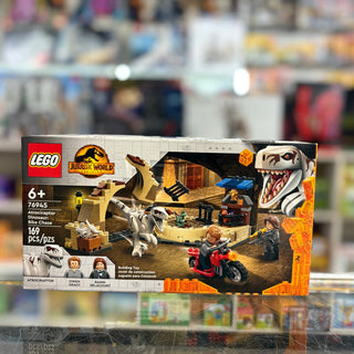 Atrociraptor Dinosaur: Bike Chase, 76945 Building Kit LEGO®