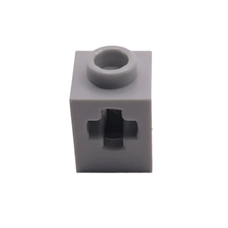 Technic, Brick 1x1 with Axle Hole, Part# 73230 Part LEGO® Light Bluish Gray