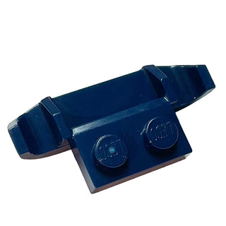 Plate, Modified 1x2 with Racers Car Grille, Part# 50949 Part LEGO® Dark Blue