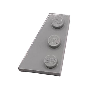 Wedge, Plate 3 x 2 Left, Part# 43723 Part LEGO® Light Gray