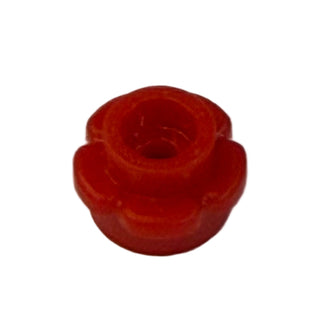 Plant Flower Edge 1x1, Part# 24866 Part LEGO® Red 1 Part