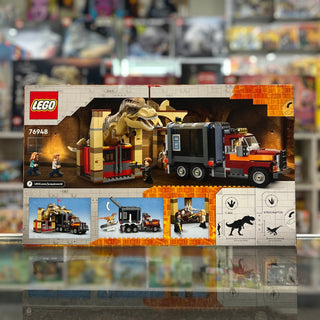 T. rex & Atrociraptor Dinosaur Breakout, 76948 Building Kit LEGO®
