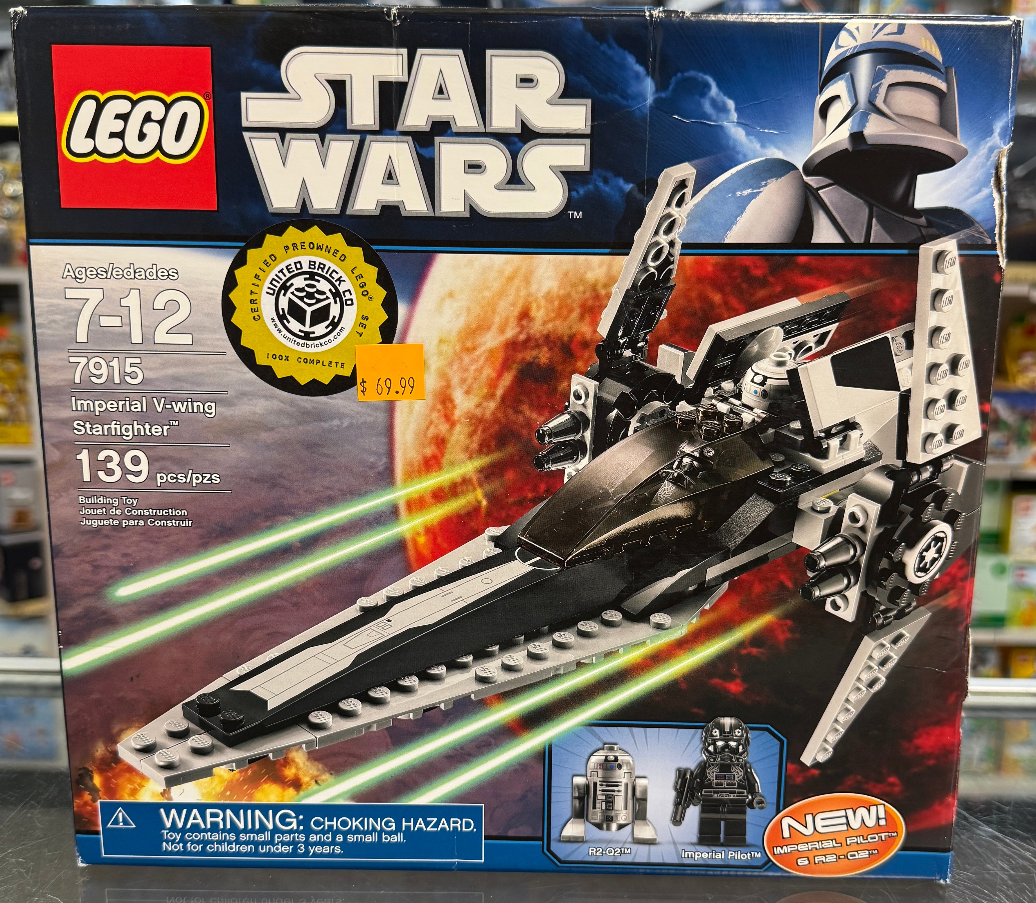 HOT Brick Owl Lego Star Wars Imperial V Wing Lego Toy Lego Star
