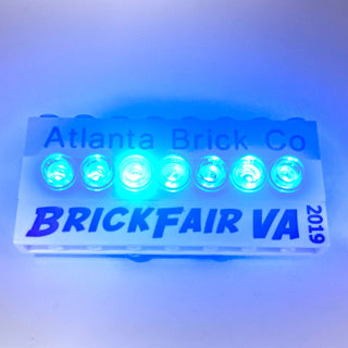 Lighting kit, LEGO® Convention Name Tag Custom Parts United Brick Co®