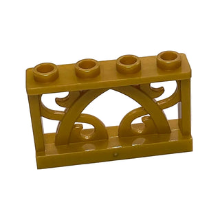 Fence 1x4x2 Ornamental with 4 Studs, Part# 19121