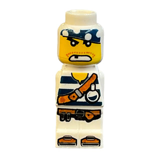 Microfigure Plank Pirate White, 85863pb019 Minifigure LEGO®