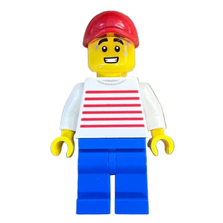 Retro Food Truck Vendor, twn493 - LEGO® Town Minifigure