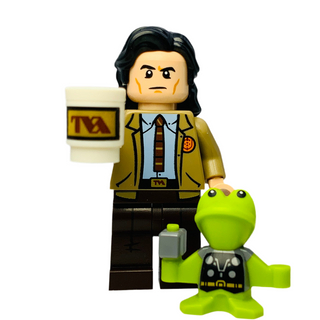 Loki, colmar-6 Minifigure LEGO® With accessories & stand