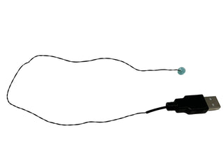 1x1 Stud LED Light-up Round Plate, USB Powered, LS1x1RP Custom Parts United Brick Co®