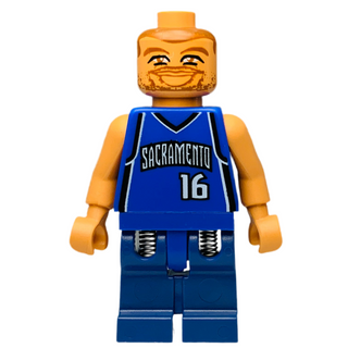 NBA Predrag Stojakovic, nba020 Minifigure LEGO® Like New