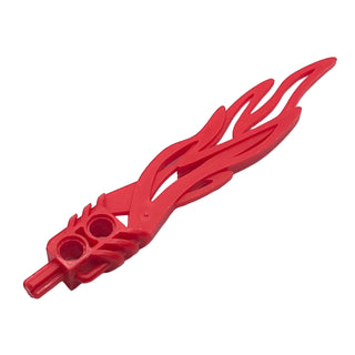 Bionicle Weapon Toa Flame Sword 2 x 12 with 2 Pin Holes, Part# 32558 Part LEGO® Red