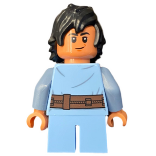 Boba Fett, Young - Bright Light Blue Shirt. sw1407 Minifigure LEGO®