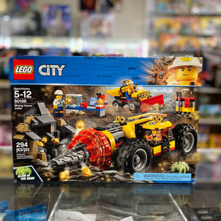 Mining Heavy Driller, 60186 - LEGO® City Set Building Kit LEGO®