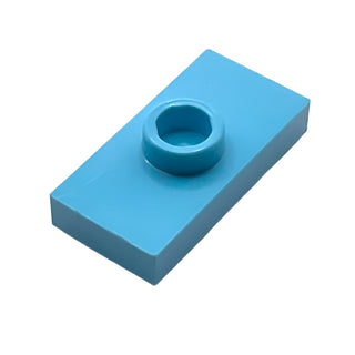 Plate, Modified 1 x 2 with 1 Stud with Groove and Bottom Stud Holder (Jumper), Part# 15573