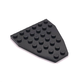 Wedge, Plate 7 x 6 without Stud Notches (Boat Bow Plate), Part# 2625 Part LEGO® Black Very Good