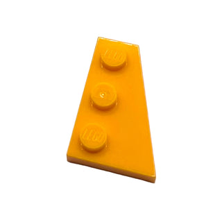 Wedge, Plate 3 x 2 Right, Part# 43722 Part LEGO® Bright Light Orange