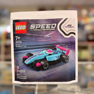Mini F1 ACADEMY car, 30734 - LEGO® Speed Champions polybag Building Kit LEGO®