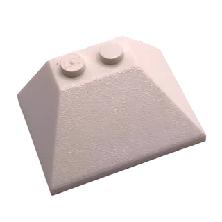 Slope 45 3x4 Double / 33, Part# 4861 Part LEGO® White