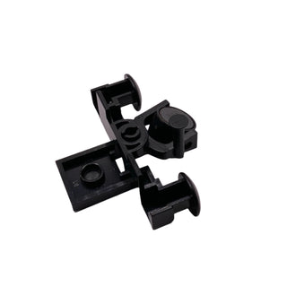 Train Buffer Beam with Black Train Coupling with Pin and Black Magnet Cylindrical, Part# 4022c01 Part LEGO®