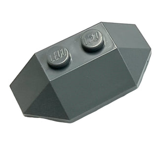 Wedge 2 x 4 Triple, Part# 47759 Part LEGO® Dark Bluish Gray