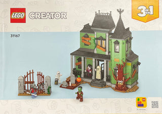 31167 - Haunted Mansion - INSTRUCTIONS ONLY Instructions LEGO® Slightly Used Book 1