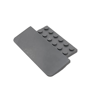 Slope 15 5 x 8 x 2/3 with 12 Recessed Studs, Part# 75539 Part LEGO® Dark Bluish Gray