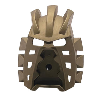 Bionicle Mask Avohkii, Part# 44814 Part LEGO® Flat Dark Gold Very Good