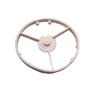 LEGO® Minifigure, Plume Wheel Sprue with 2 Cattle Horns and Feathered Headdress, Part# 6029 Part LEGO® White Empty Sprue