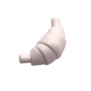 Croissant with Flat Ends, Part# 67338 Part LEGO® White