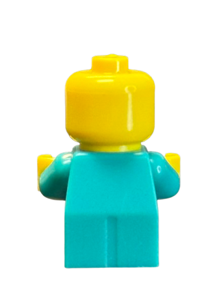 Baby - Dark Turquoise Body with Moose and Snowflakes and Yellow Hands, hol121 Minifigure LEGO®