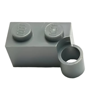 Hinge Brick 1 x 4 Swivel Base, Part# 3831 Part LEGO® Dark Bluish Gray