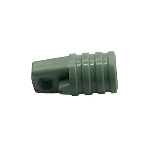 Hinge Cylinder 1x2 Locking with 1 Finger and Axle Hole on Ends without Slots, Part# 53923 Part LEGO® Sand Green