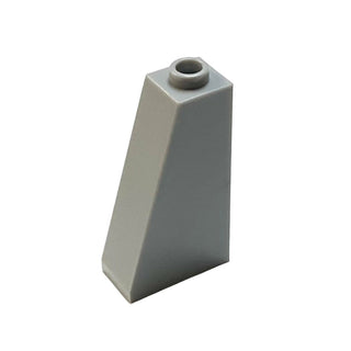 Slope 75 2 x 1 x 3 (Hollow Stud), Part# 4460b Part LEGO® Light Bluish Gray  