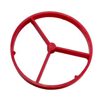 LEGO® Minifigure, Plume Feather Wheel, 3 on Spure, Part# 4502 Part LEGO® Red Empty Sprue