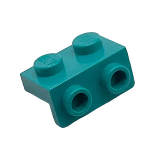 Bracket 1x2 - 1x2, Part# 99781 Part LEGO® Dark Turquoise