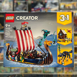 Viking Ship and the Midgard Serpent, 31132 Building Kit LEGO®