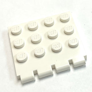 Hinge Vehicle Roof 4 x 4, Part# 4213 Part LEGO® White