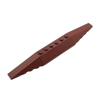 Wedge 2 x 16 Triple, Part# 30382 Part LEGO® Reddish Brown