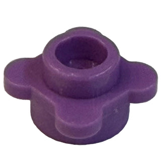 Plant Flower Edge 1x1 w/ Tabs, Part# 28573 Part LEGO® Medium Lavender