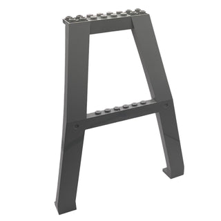 Support Crane Stand Double, Part# 2635 Part LEGO® Light Gray