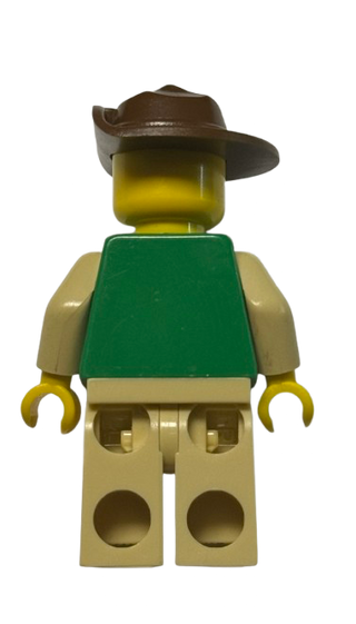 Johnny Thunder (Expedition) with Plain Tan Legs, adv054 - LEGO® Adventurers Minifigure
