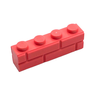 Brick, Modified 1x4 with Masonry Profile, Part# 15533 Part LEGO® Coral 1 Part