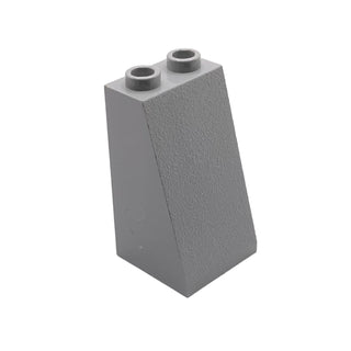 Slope 75 2x2x3 - Hollow Studs, Part# 3684a Part LEGO® Light Gray