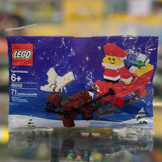 Santa with Sleigh Building Set polybag, 40010 Building Kit LEGO®